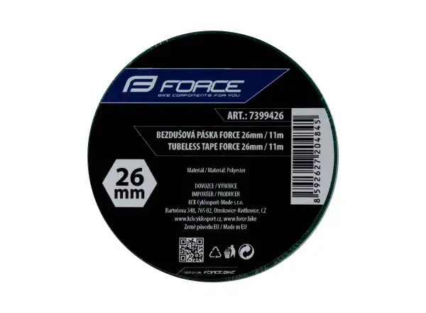 Force tape tubeless 26 mm x 11 m green