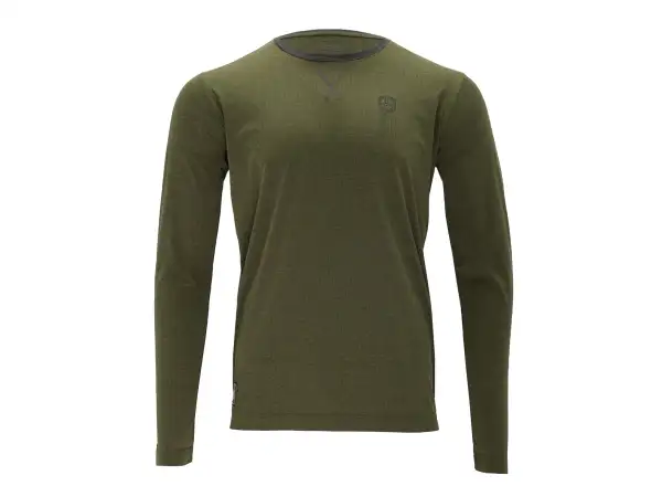 Silvini Casalo men's jersey long sleeve Olive/Charcoal