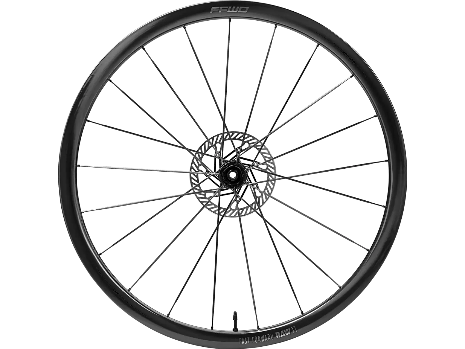 FFWD RAW CS 33 road wheelset Glossy Black