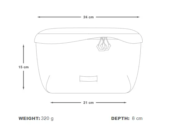 Apidura Backcountry Hip Pack 2.5 l waist pack