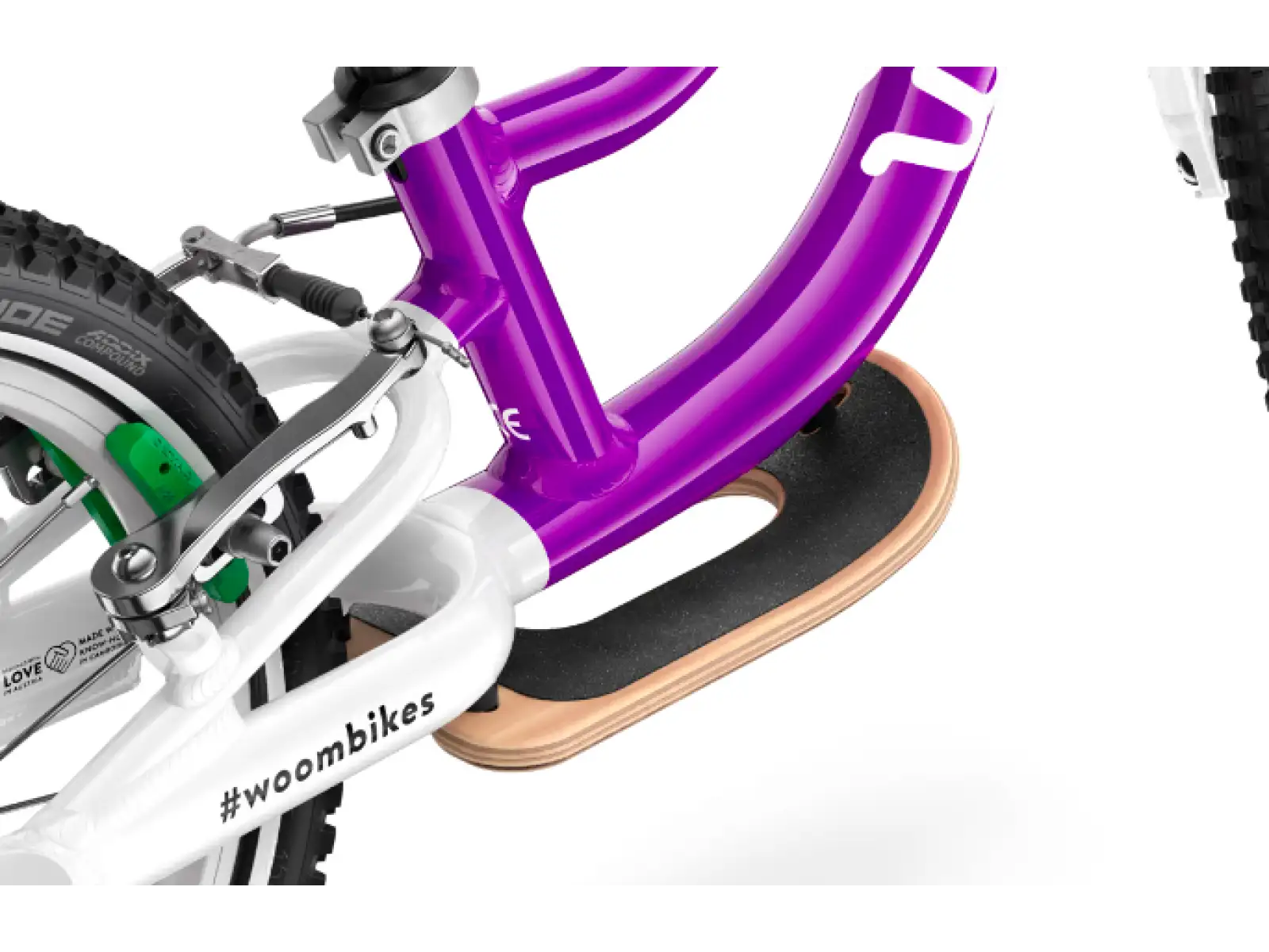 Woom 1 Plus Purple Haze 14 children's balance bike