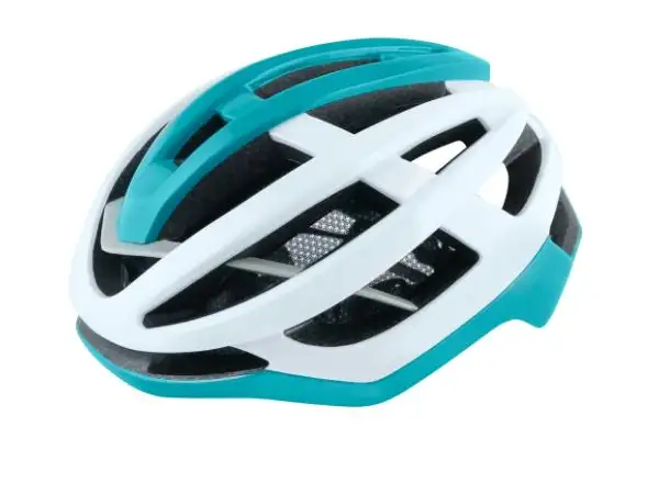 Force Lynx helmet white/turquoise
