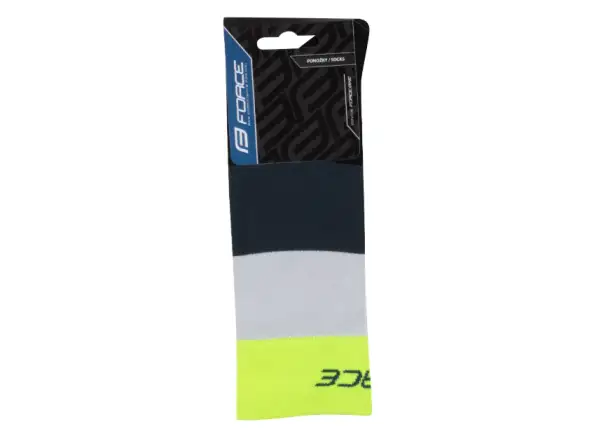 Force Rainbow cycling socks black/fluo