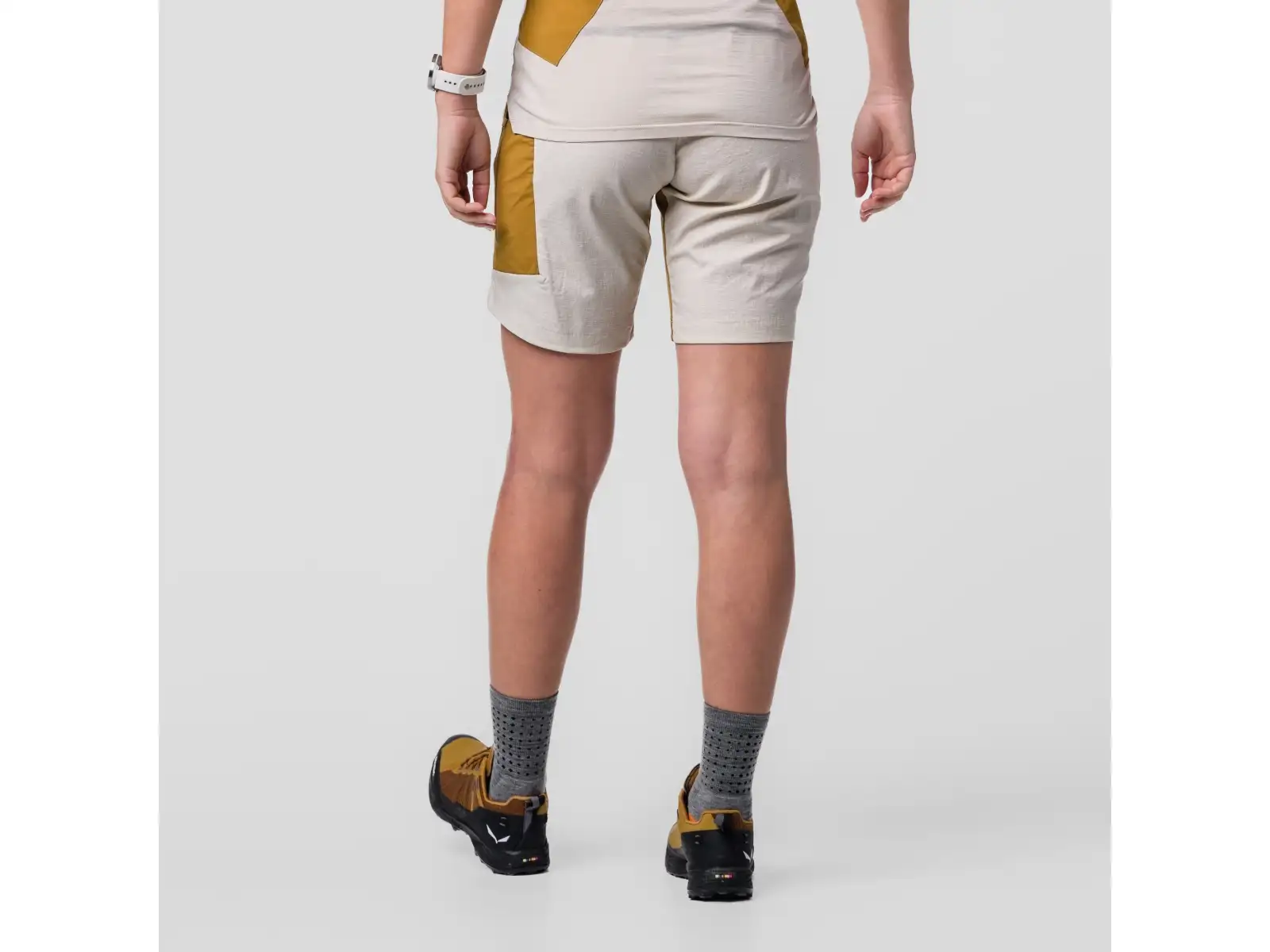 Salewa Vento HEMP/DST women's shorts Oatmeal