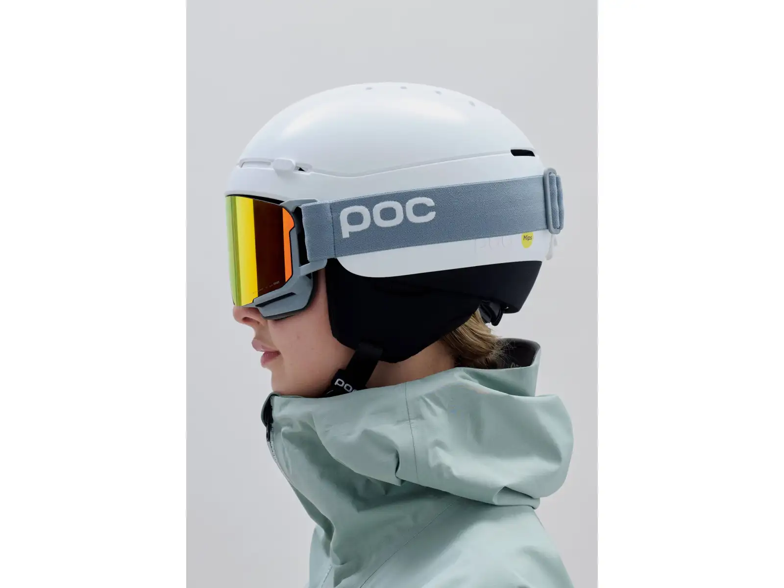 POC Nexal ski goggles Granite Grey/Partly Sunny Orange