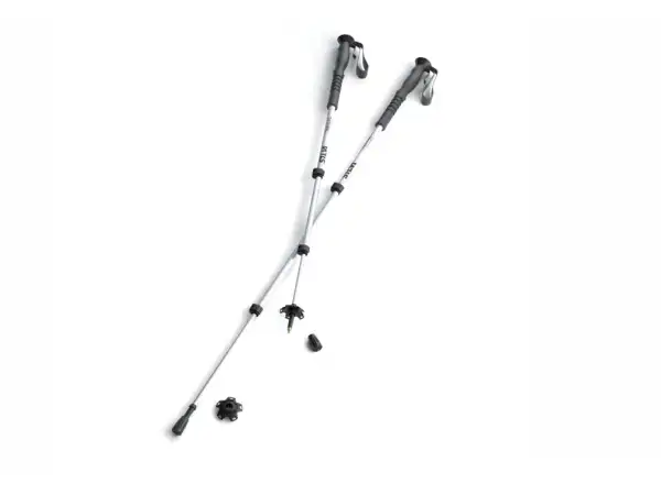 Poles SILVA Trekking Aluminum White UNI