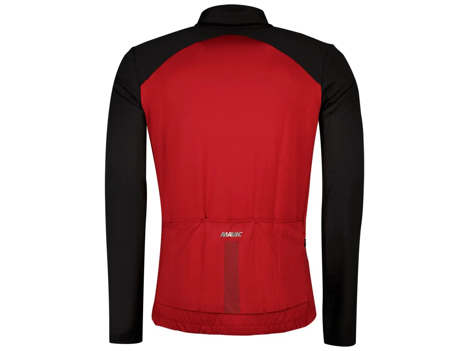 Mavic Cosmic Thermo men's jersey long sleeve Thermo Black/Biking Red