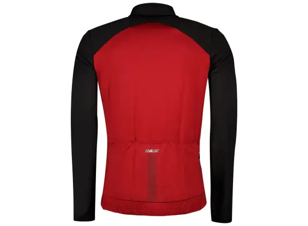 Mavic Cosmic Thermo men's jersey long sleeve Thermo Black/Biking Red