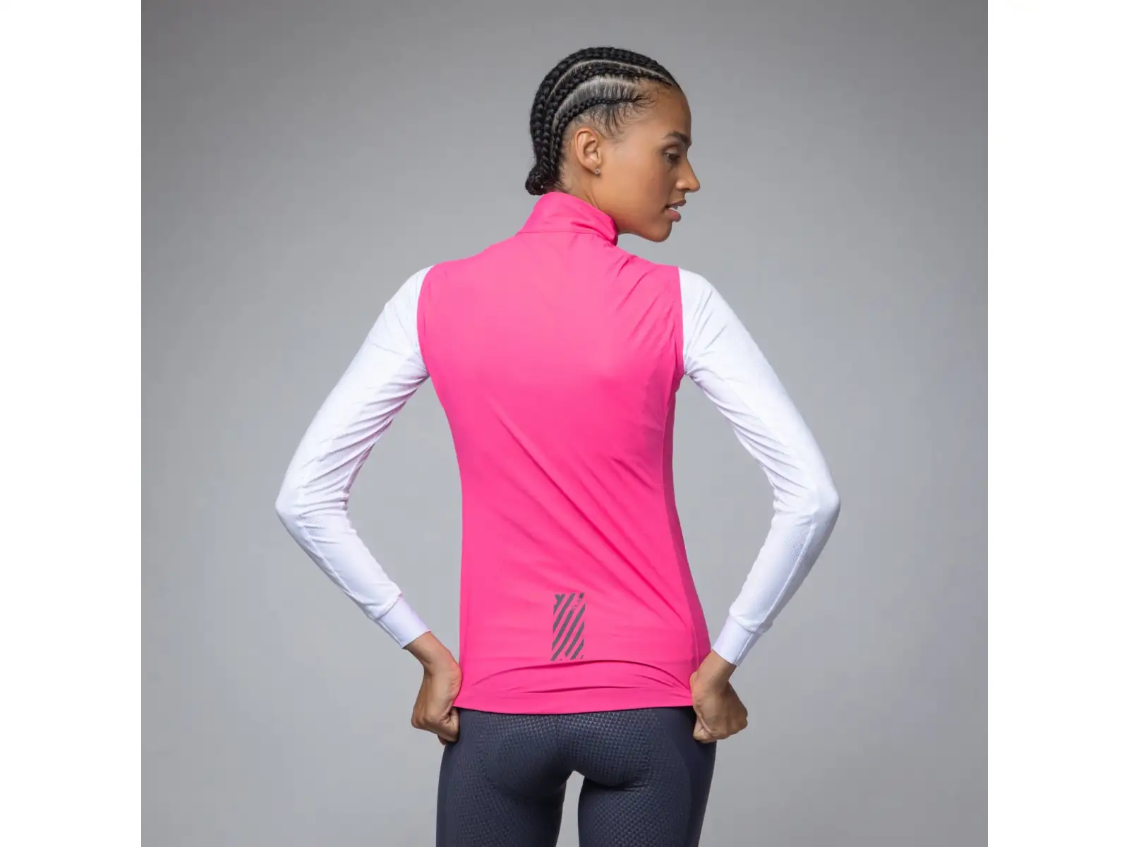Alé Klimatik Guscio Racing 2.0 women's cycling vest Fuchsia
