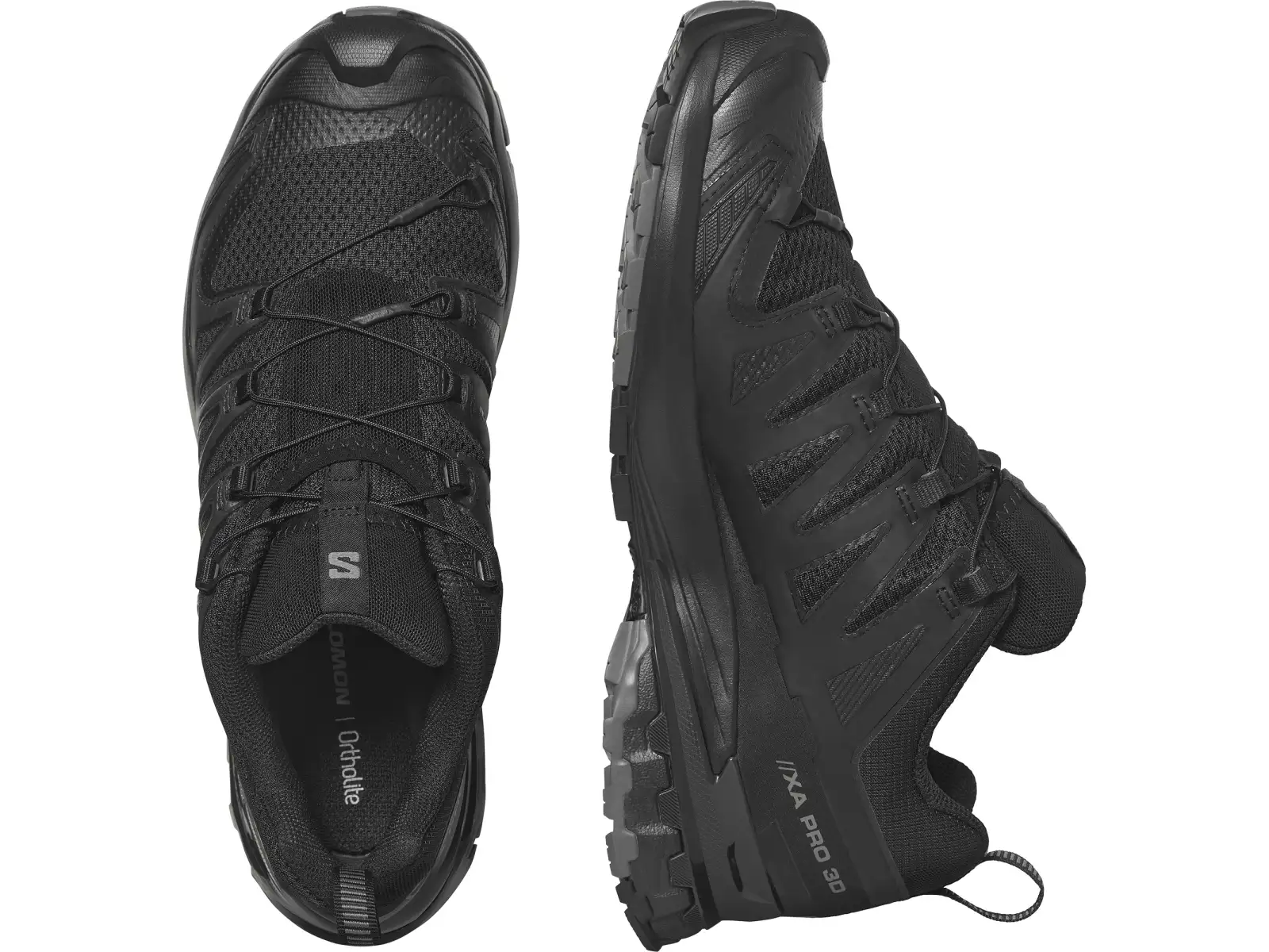 Salomon XA PRO 3D V9 men's running shoes Black/Phantom/Pewter