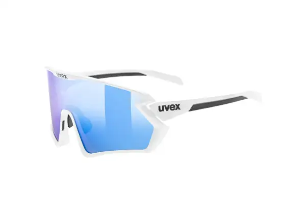 Uvex Sportstyle 231 2.0 glasses White Matt/Mirror Blue