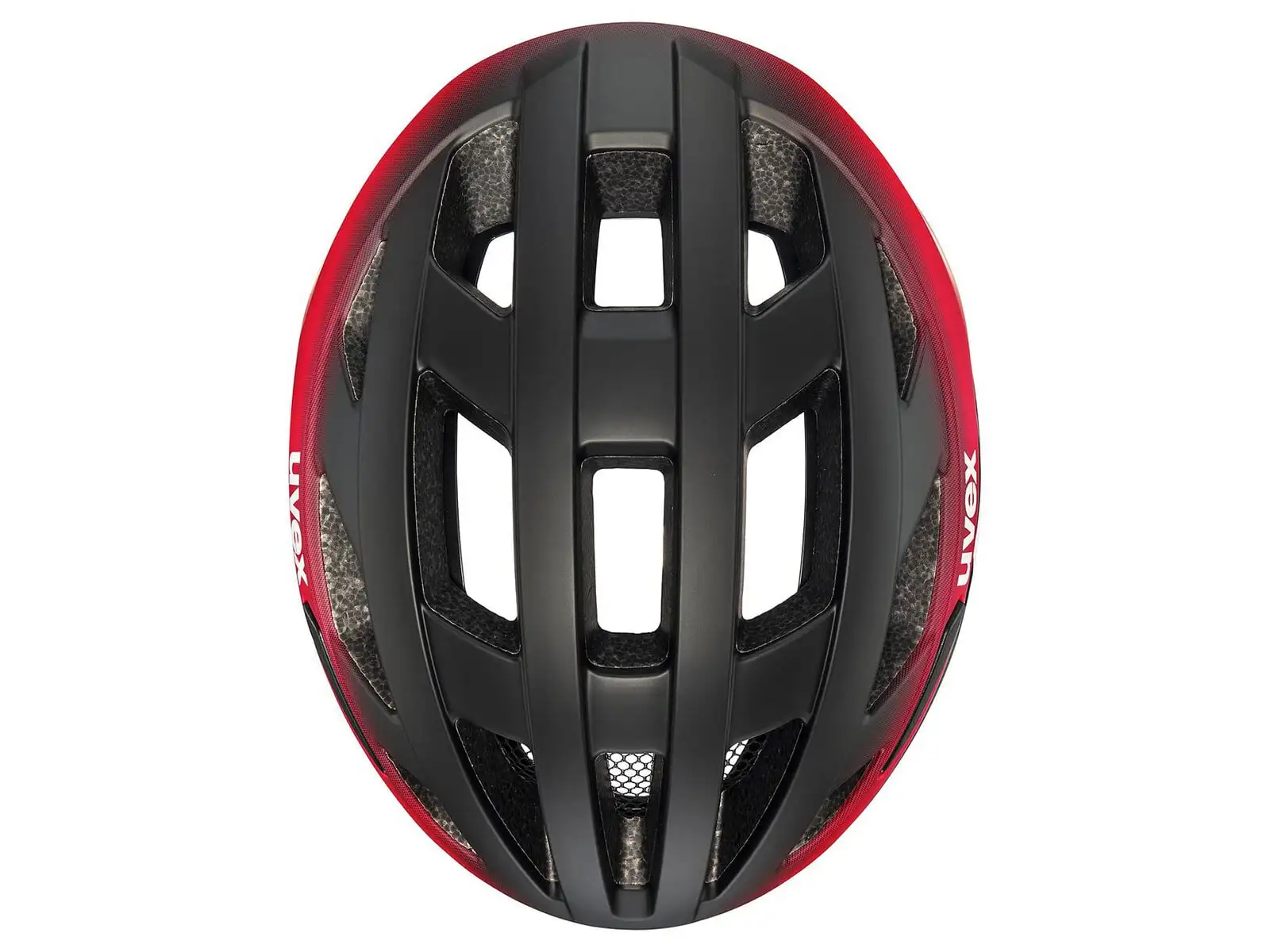 Uvex I-volute helmet Black/Red Matt