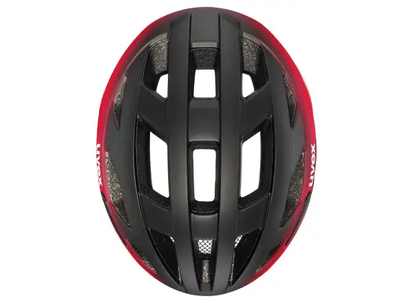 Uvex I-volute helmet Black/Red Matt