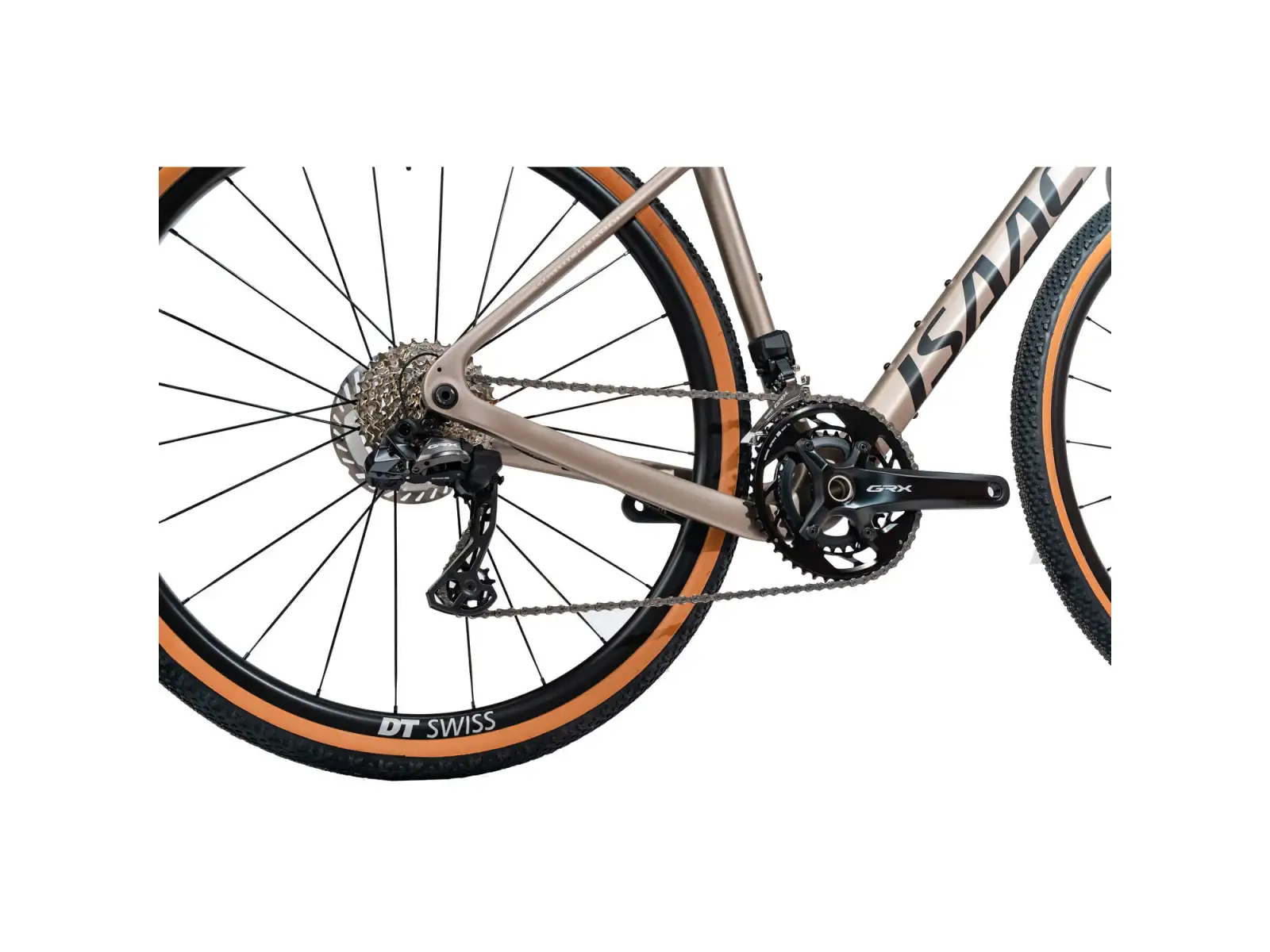 Isaac Torus Xplore gravel bike GRX825 Di2 1x12 Blast Bronze