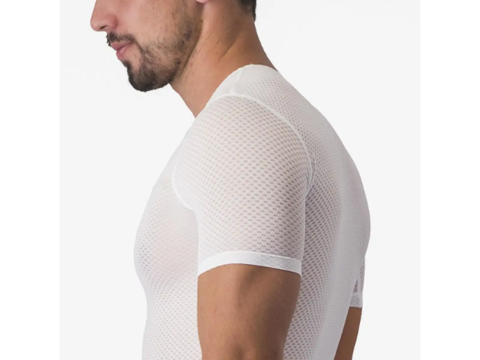 Castelli Pro Mesh 2.0 functional T-shirt short sleeve White