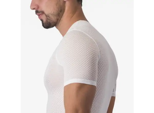 Castelli Pro Mesh 2.0 functional T-shirt short sleeve White