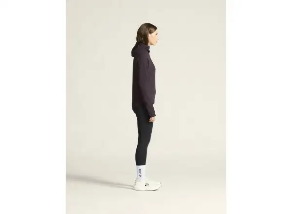 Craft Grid Hood women's hooded sweatshirt purple