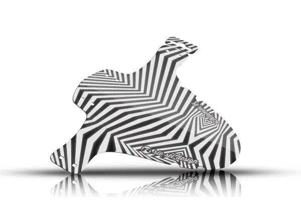 Rie:sel Design Schlamm:PE front mini mudguard dazzle/reflective