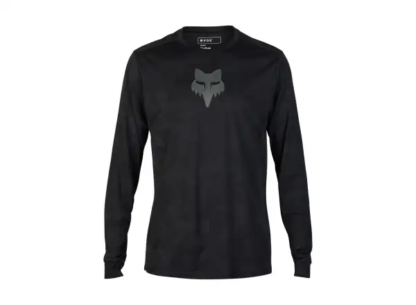Fox Ranger TruDri men's jersey long sleeve Black