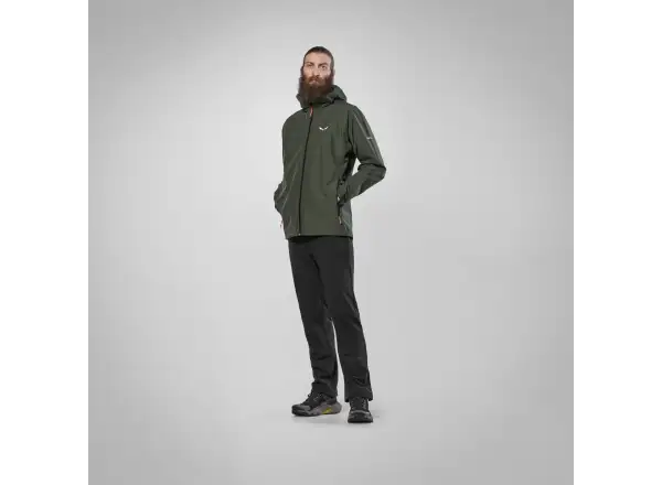 Salewa Puez 2.5L Powertex men's jacket Dark Olive