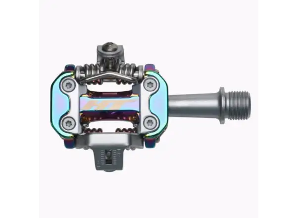 HT HTI-M2 MTB clipless pedals oil slick