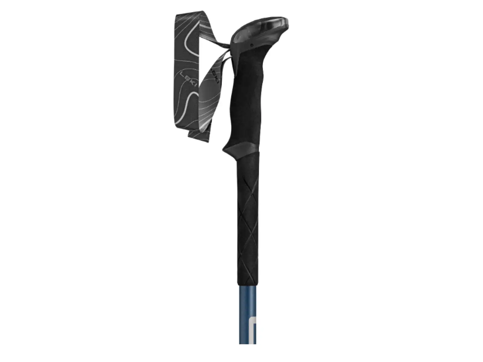 Leki Makalu trekking poles stone blue dark/grey dark