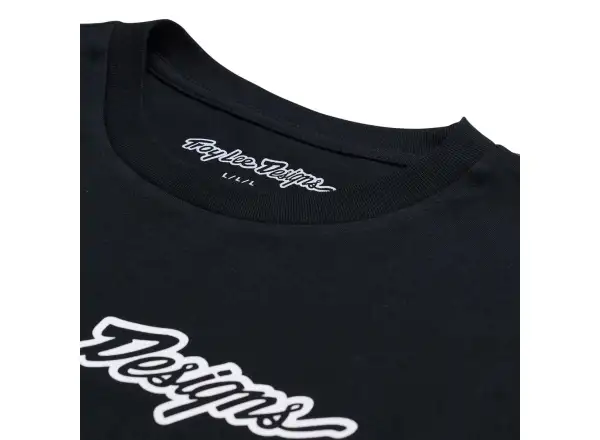 Troy Lee Designs Signature long sleeve t-shirt Black