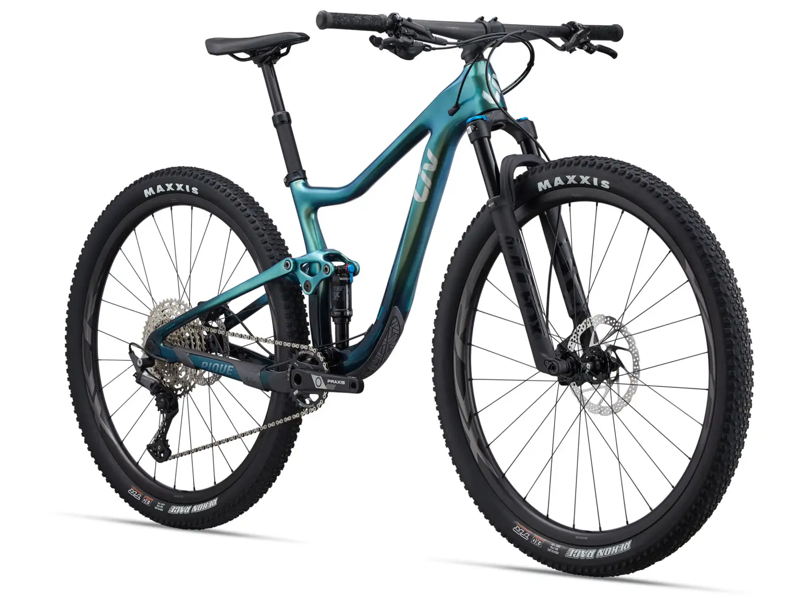 Liv Pique Advanced Pro 29 mountain bike Phoenix Fanatic Teal/Dark Green