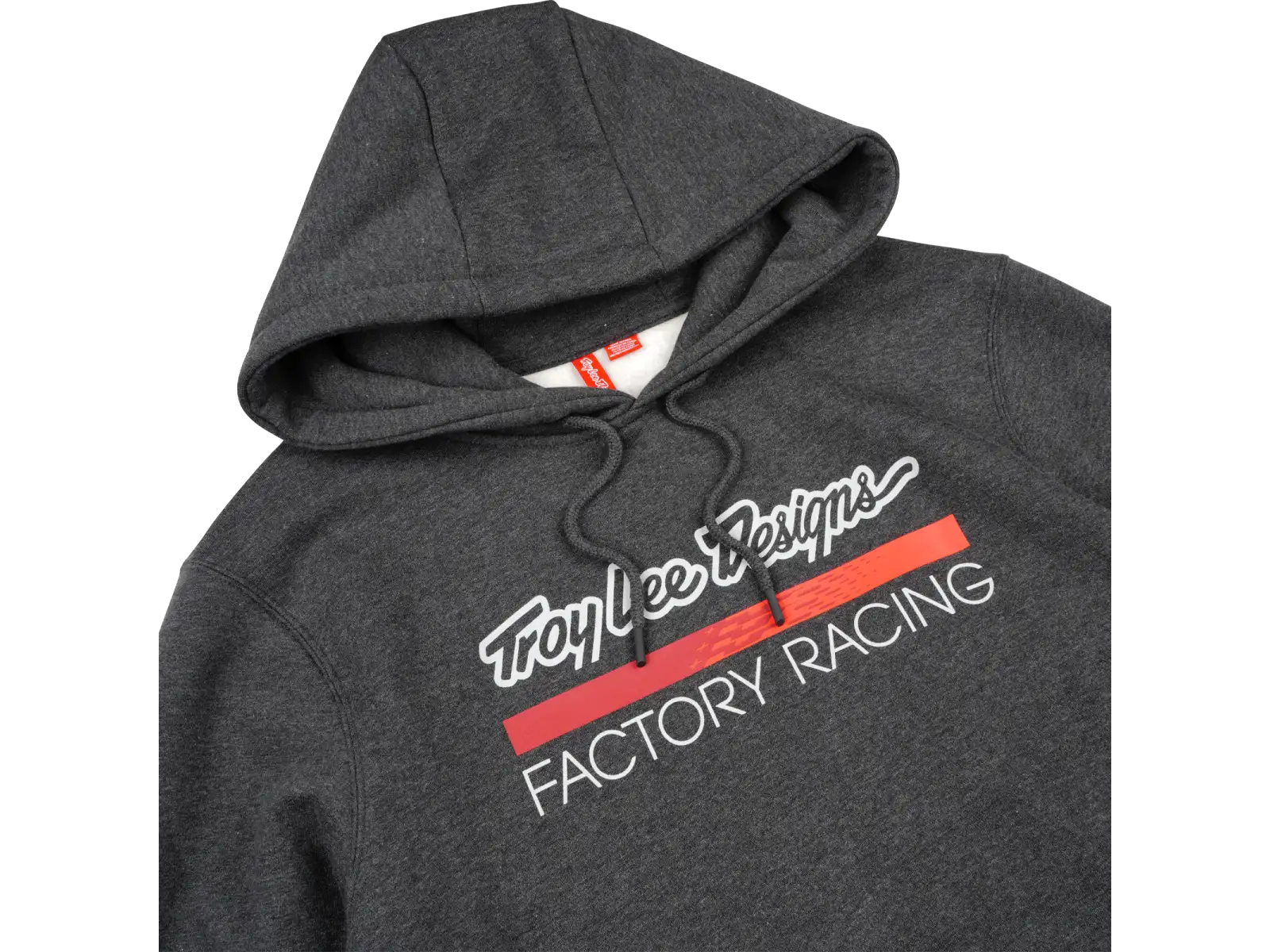 Troy Lee Designs Factory Racing men's sweatshirt Black heather/Red