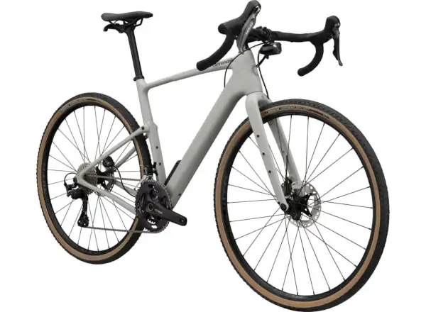 Cannondale Topstone Carbon 2 L gravel bike chalk