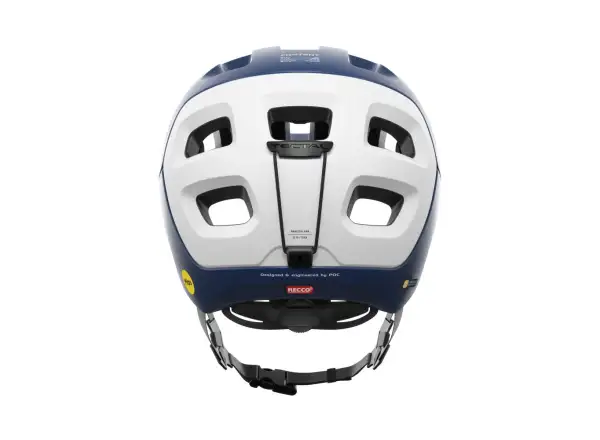POC Tectal Race MIPS helmet Lead Blue/Hydrogen White Matt