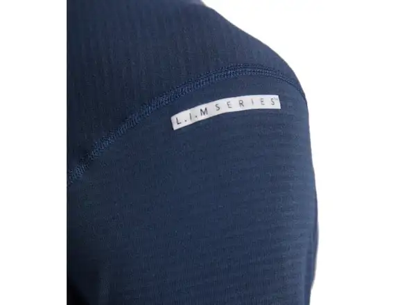 Haglöfs L.I.M Mid Roundneck men's long sleeve shirt dark blue