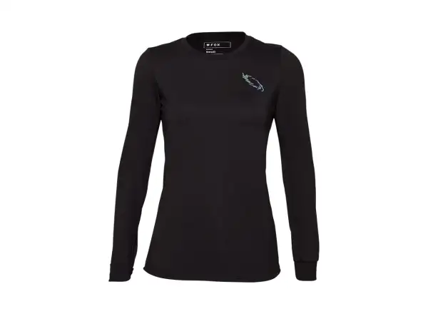 Fox Ranger Dr Md Lunar women's long-sleeve jersey Black