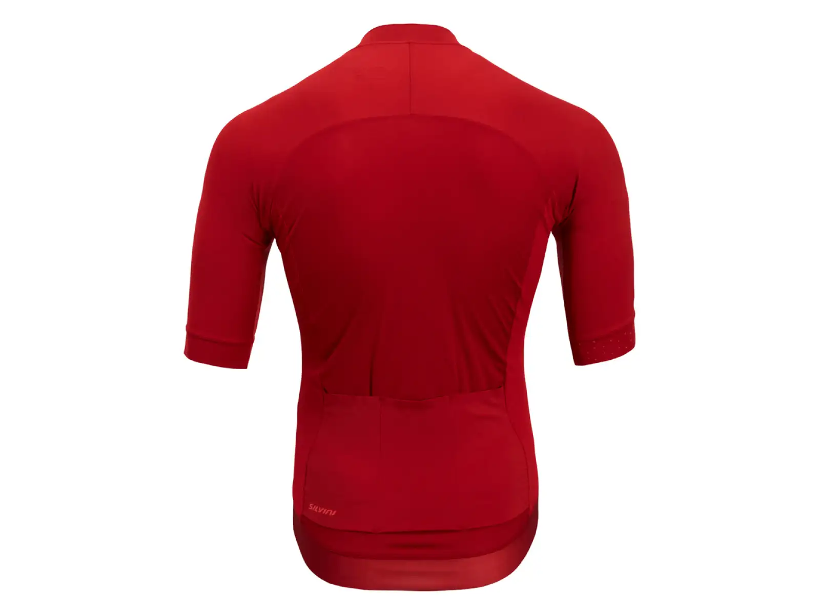 Silvini Ansino men's jersey short sleeve merlot/red