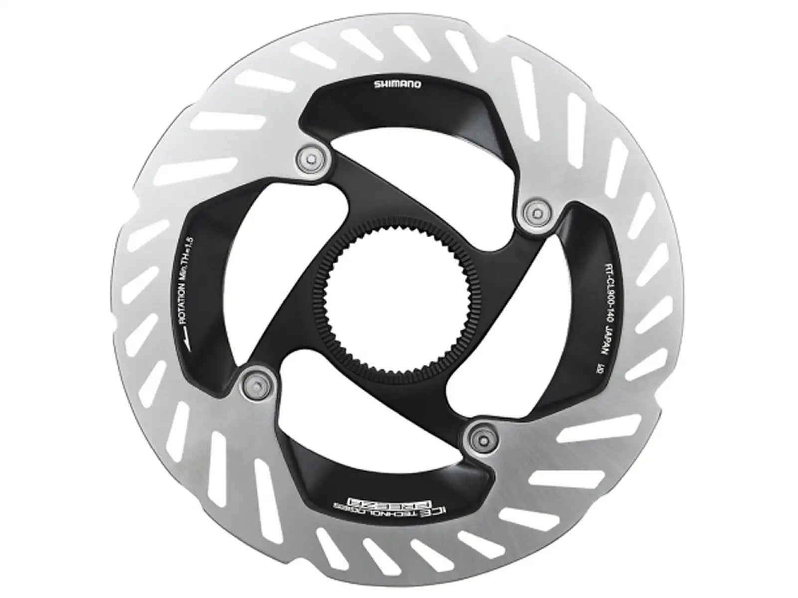 Shimano RT-CL900 brake rotor 203 mm, center lock, Ice Tech, external lock ring