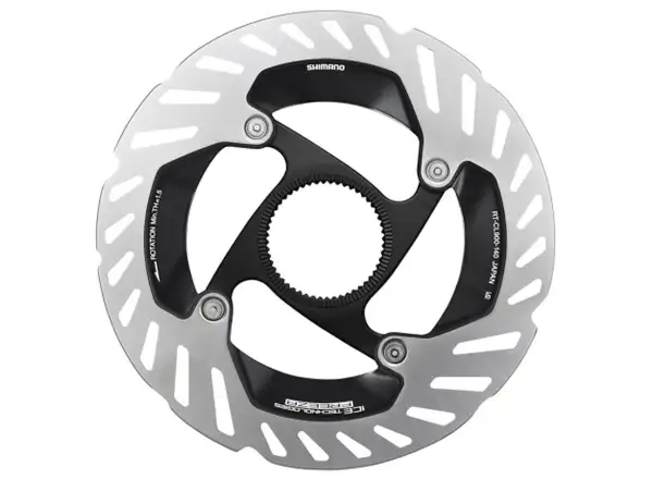 Shimano RT-CL900 brake rotor 203 mm, center lock, Ice Tech, external lock ring