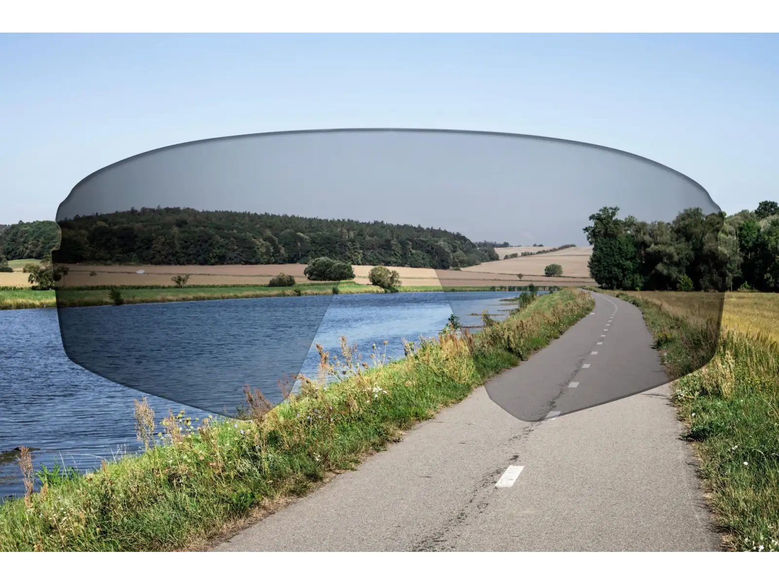 Force Mantra cycling glasses black/red mirror lenses
