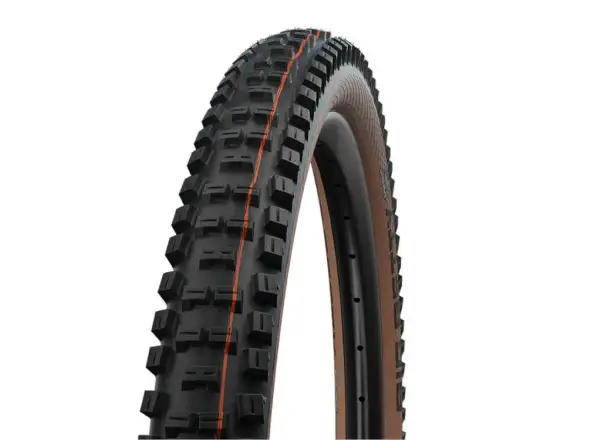Schwalbe Big Betty Super Gravity Addix Soft TLE E-50 29x2.40" MTB tire kevlar black/brown