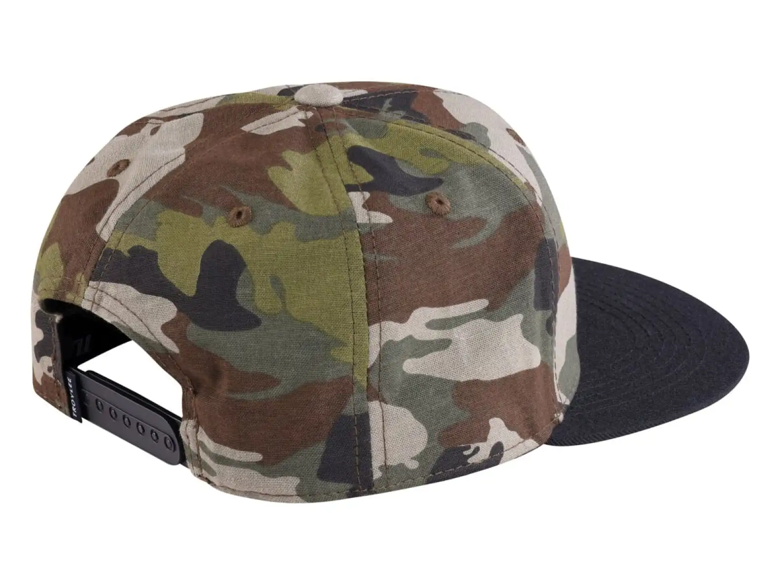 Troy Lee Designs Slice Snapback Cap Camo Green/Black