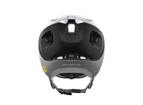 POC Axion Race MIPS helmet Uranium Black/Argentite Silver Matt