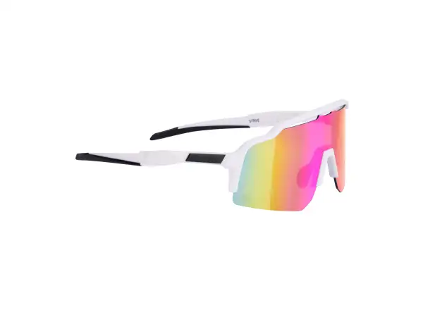 Force Strive glasses white/pink mirror lens