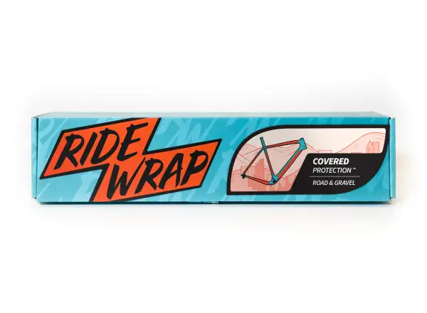 RideWrap frame protection film set 60% coverage for road and gravel bikes