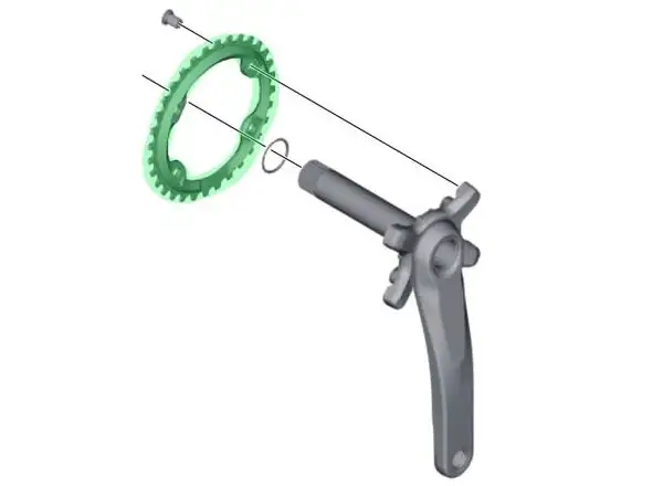 Shimano XT M8000 SM-CRM81 XT Chainring 1x11-speed 30 Teeth