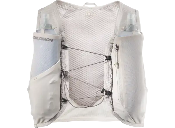 Salomon GRVL SKIN 4 SET running vest Silver Cloud/Iron