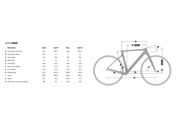 Isaac Kaon 105 Di2 2x12 gravel bike Saphire Blue