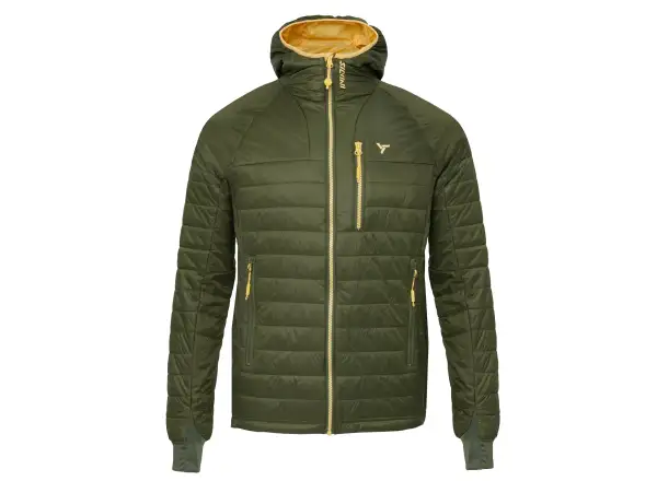 Silvini men's jacket Rutor Olive/Yellow