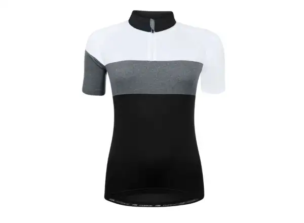 Force View Lady jersey short sleeve black/white/grey