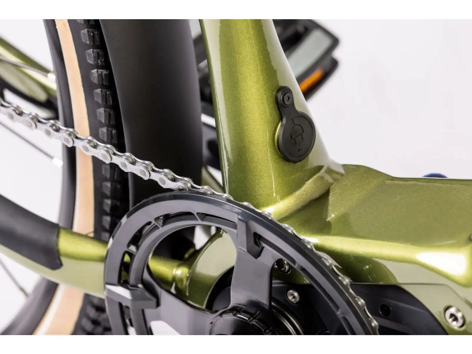 Rock Machine Gravelride e500 gravel e-bike Matte Khaki/Black