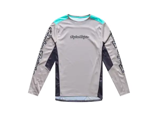 Troy Lee Designs Stage men's jersey long sleeve Signature Stone