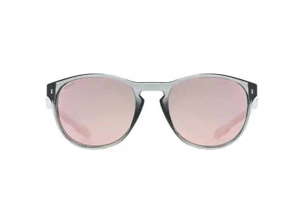 Uvex LGL 53 sunglasses Smoke/Mirror Pink